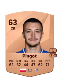 Maksymilian Pingot Common 63 OVR