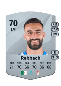 Abderrahman Rebbach Common 70 OVR