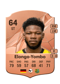 Rodney Elongo-Yombo Rare 64 OVR