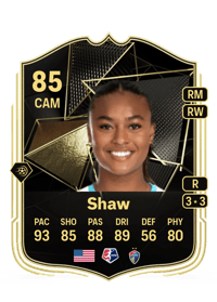 Jaedyn Shaw Team of the Week 85 OVR