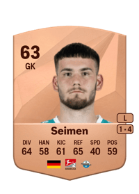 Dennis Seimen Common 63 OVR