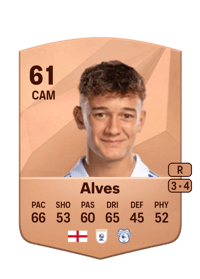 Will Alves Common 61 OVR