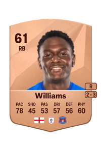 Josh Williams Common 61 OVR