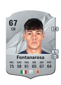 Alessandro Fontanarosa Rare 67 OVR