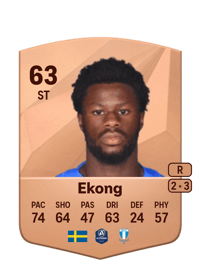 Emmanuel Ekong Common 63 OVR