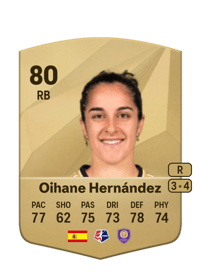 Oihane Hernández Common 80 OVR