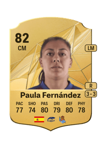 Paula Fernández Rare 82 OVR