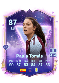 Paula Tomás Future Stars 87 OVR