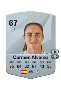 Carmen Álvarez Common 67 OVR