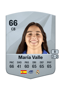 María Valle Common 66 OVR