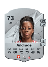 Lydia Andrade Rare 73 OVR