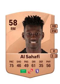 Marwan Al Sahafi Common 58 OVR