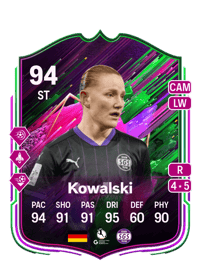 Natasha Kowalski Shapeshifters 94 OVR