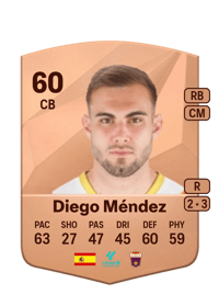 Diego Méndez Common 60 OVR
