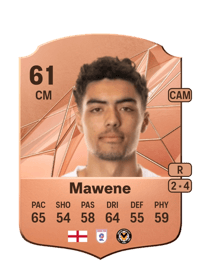 Noah Mawene Rare 61 OVR