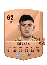 Lautaro Di Lollo Common 62 OVR