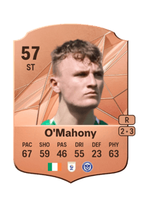 Mark O'Mahony Rare 57 OVR