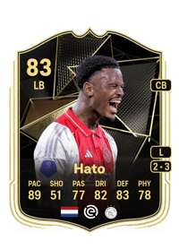 Jorrel Hato Team of the Week 83 OVR