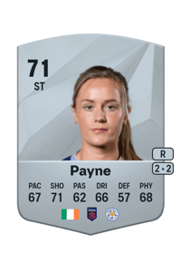 Heather Payne Common 71 OVR