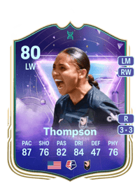 Alyssa Thompson Future Stars Evolution 80 OVR