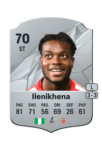George Ilenikhena Rare 70 OVR