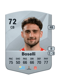 Sebastián Boselli Common 72 OVR