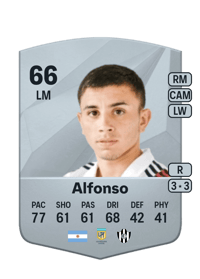 Franco Alfonso Common 66 OVR