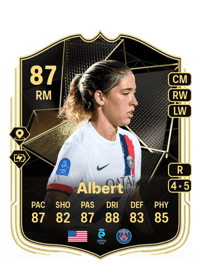 Korbin Albert Team of the Week 87 OVR