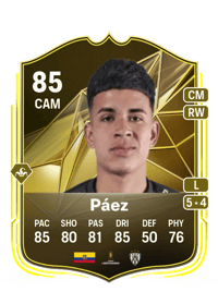 Kendry Páez Squad Battles Mastery 85 OVR