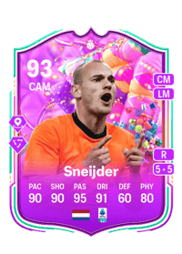 Wesley Sneijder FUT Birthday Hero 93 OVR