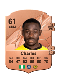 Uba Charles Rare 61 OVR