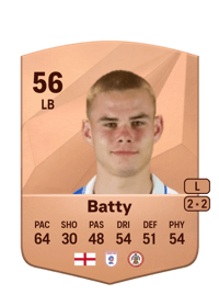 Jake Batty Common 56 OVR