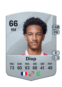 Edan Diop Common 66 OVR
