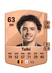 Chemsdine Talbi Common 63 OVR