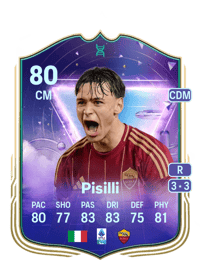 Niccolò Pisilli Future Stars Evolution 80 OVR