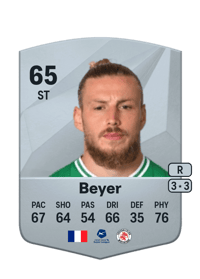 Brian Beyer Common 65 OVR
