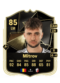 Zoran Mitrov Team of the Week 85 OVR