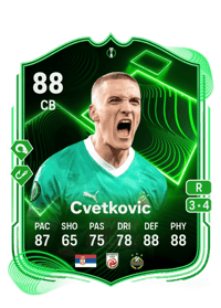 Nenad Cvetkovic UECL Dreamchasers 88 OVR