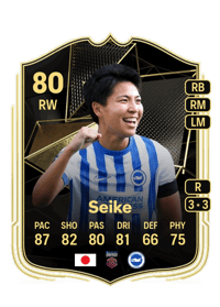 Kiko Seike Team of the Week 80 OVR