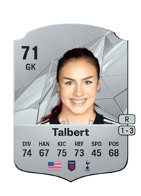 Katelin Talbert Rare 71 OVR
