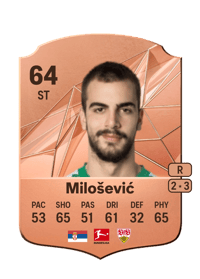 Jovan Milošević Rare 64 OVR