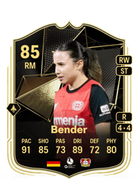 Loreen Bender Team of the Week 85 OVR