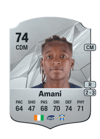 Bernadette Amani Rare 74 OVR