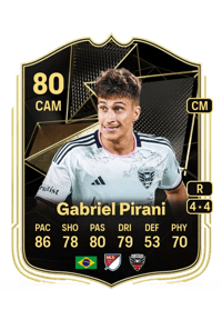 Gabriel Pirani Team of the Week 80 OVR