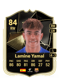 Lamine Yamal Team of the Week 84 OVR