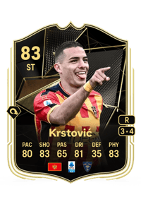 Nikola Krstović Team of the Week 83 OVR
