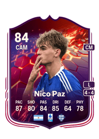 Nico Paz Trailblazers 84 OVR
