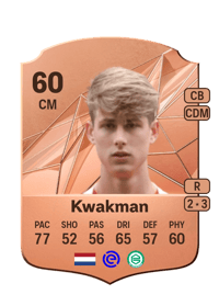 Dave Kwakman Rare 60 OVR