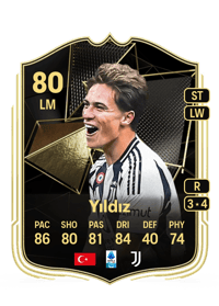 Kenan Yıldız Team of the Week 80 OVR