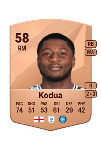 Gideon Kodua Common 58 OVR